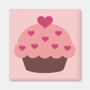 Imã Ímã do amor do cupcake