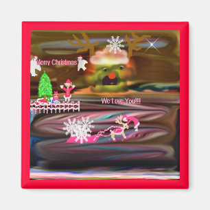 Imã Ímã do amor do Natal