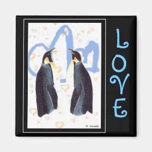 Imã Ímã do amor dos pinguins