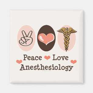 Imã Ímã do Anesthesiology do amor da paz