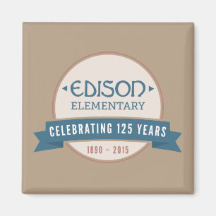 Imã Ímã do aniversário de Edison 125th