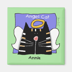 Imã Ímã do anjo do gato de gato malhado de Annie