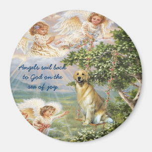 Imã Ímã do anjo do golden retriever