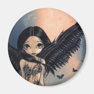 Imã "Ímã do anjo voado preto"