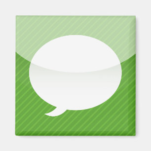 Imã ímã do App do iPhone - mensagens