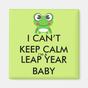 Imã Ímã do bebê do dia de pulo do ano de pulo