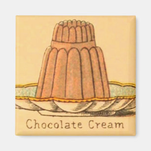 Imã Ímã do bolo do creme do chocolate da sobremesa d