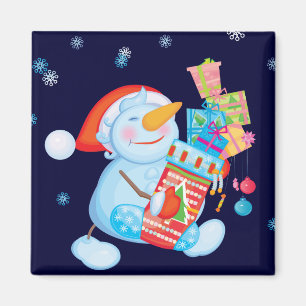 Imã Ímã do boneco de neve para presentes