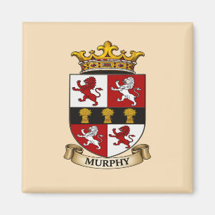 Imã Ímã do Brasão de Armas da Família Murphy