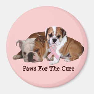 Imã Ímã do cancro da mama do buldogue
