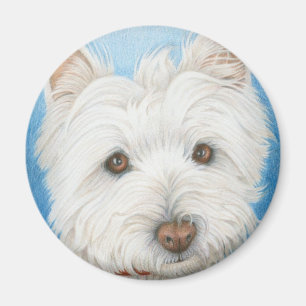 Imã Ímã do cão de Westie
