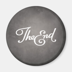 Imã Ímã do cartão de título do fim