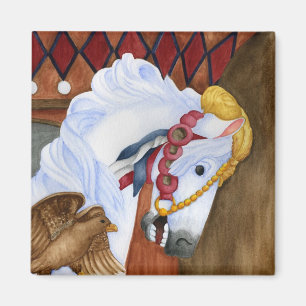 Imã Ímã do cavalo do carrossel