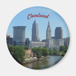 Imã Ímã do centro de Cleveland Riverview