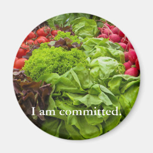 Imã Ímã do compromisso dos vegetais