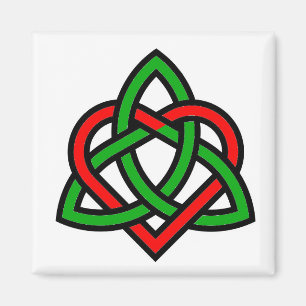 Imã Ímã do coração de Triquetra do céltico