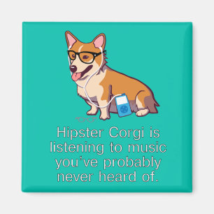 Imã Ímã do Corgi do hipster