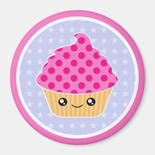 Imã Ímã do cupcake de Kawaii