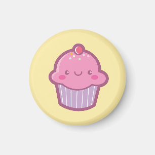 Imã Ímã do cupcake de Kawaii