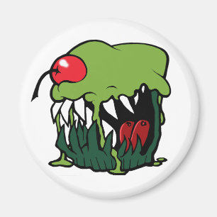 Imã ímã do cupcake do zombi