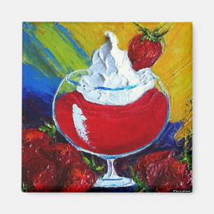Imã Ímã do daiquiri de morango