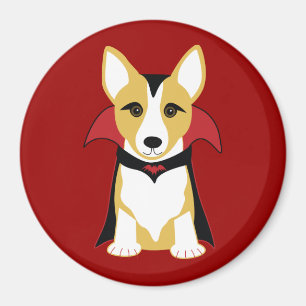 Imã Ímã do Dia das Bruxas do vampiro do Corgi