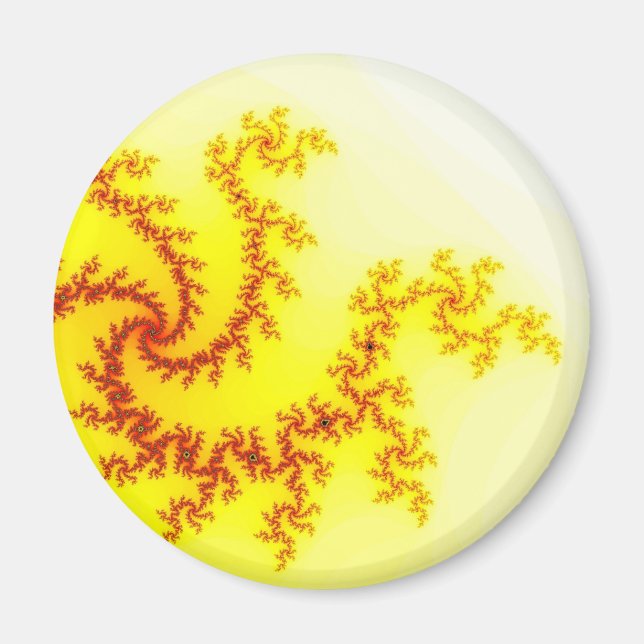 Imã Ímã do Dragão Amarelo (Frente)