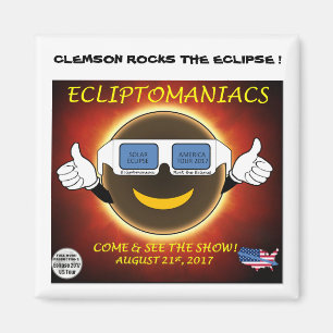 IMÃ ÍMÃ DO ECLIPSE DE CLEMSON