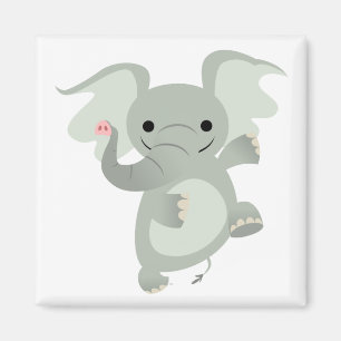 Imã Ímã do elefante dos desenhos animados da dança