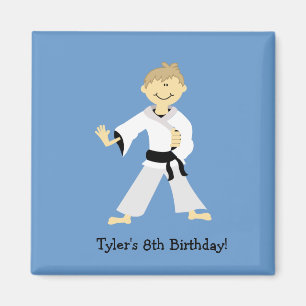 Imã Ímã do favor do aniversário de Blackbelt do men