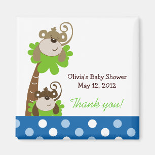 Imã Ímã do favor do TEMPO de MACACO (ponto azul)