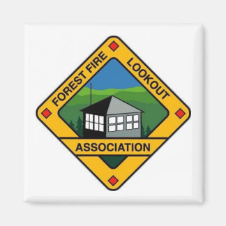 Imã ímã do frigorífico para vigiar os incêndios flores