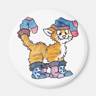 Imã Ímã do gatinho da peúga