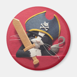 Imã Ímã do gatinho do pirata