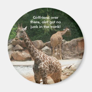 Imã Ímã do girafa - personalizado