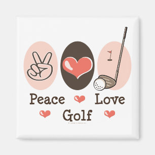 Imã Ímã do golfe do amor da paz