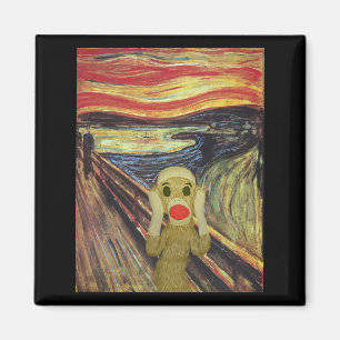 Imã Ímã do gritar do macaco da peúga