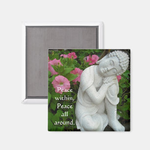 Imã Ímã do Jardim Pacífico do Buda – Texto Zen Editáve