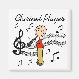 Imã Ímã do jogador do clarinete
