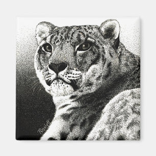 Imã Ímã do leopardo de neve