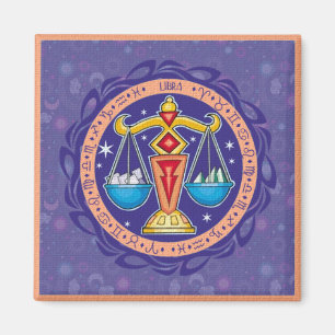 Imã Ímã do Libra do sinal de Sun