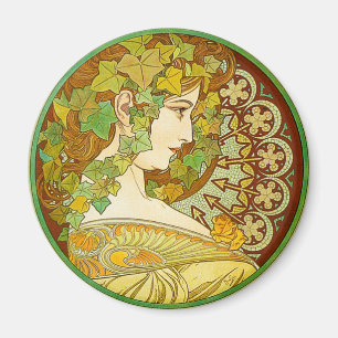 Imã Ímã do louro de Alphonse Mucha
