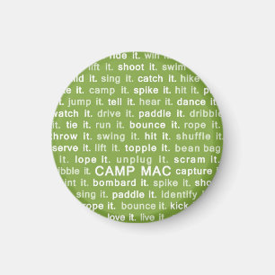 Imã Ímã do Mac do acampamento (o verde o faz)