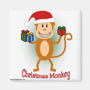 Imã Ímã do macaco do Natal