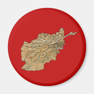 Imã Ímã do mapa de Afeganistão