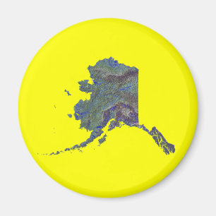 Imã Ímã do mapa de Alaska