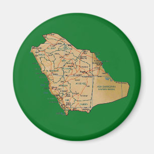 Imã Ímã do mapa de Arábia Saudita