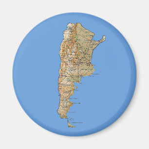 Imã Ímã do mapa de Argentina