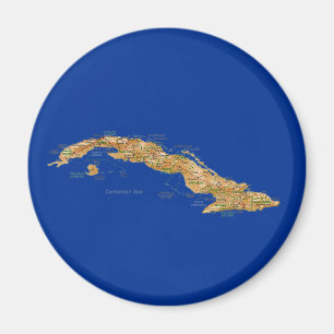 Imã Ímã do mapa de Cuba