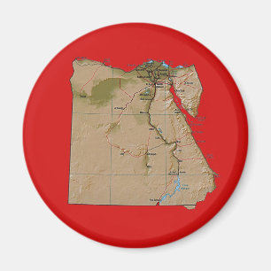 Imã Ímã do mapa de Egipto